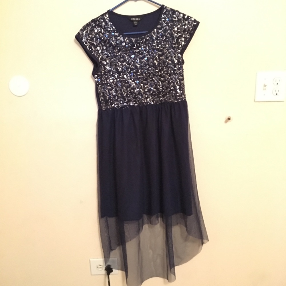 Blue dress